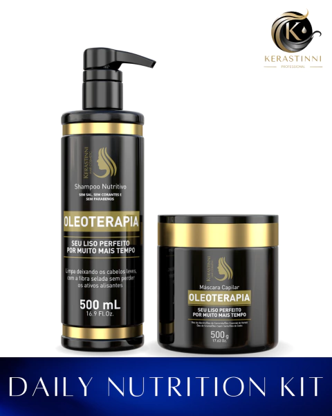 OLEOTERAPIA NUTRITIVE TREATMENT KIT - Shampoo 500ml + Mask 500g - buy online