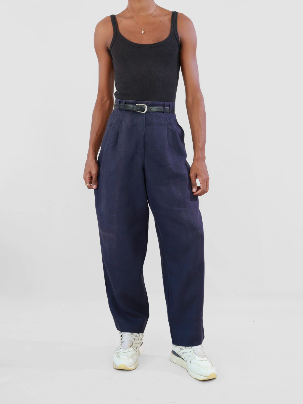 40/42 | calça alfaiataria baggy di lourentis vintage