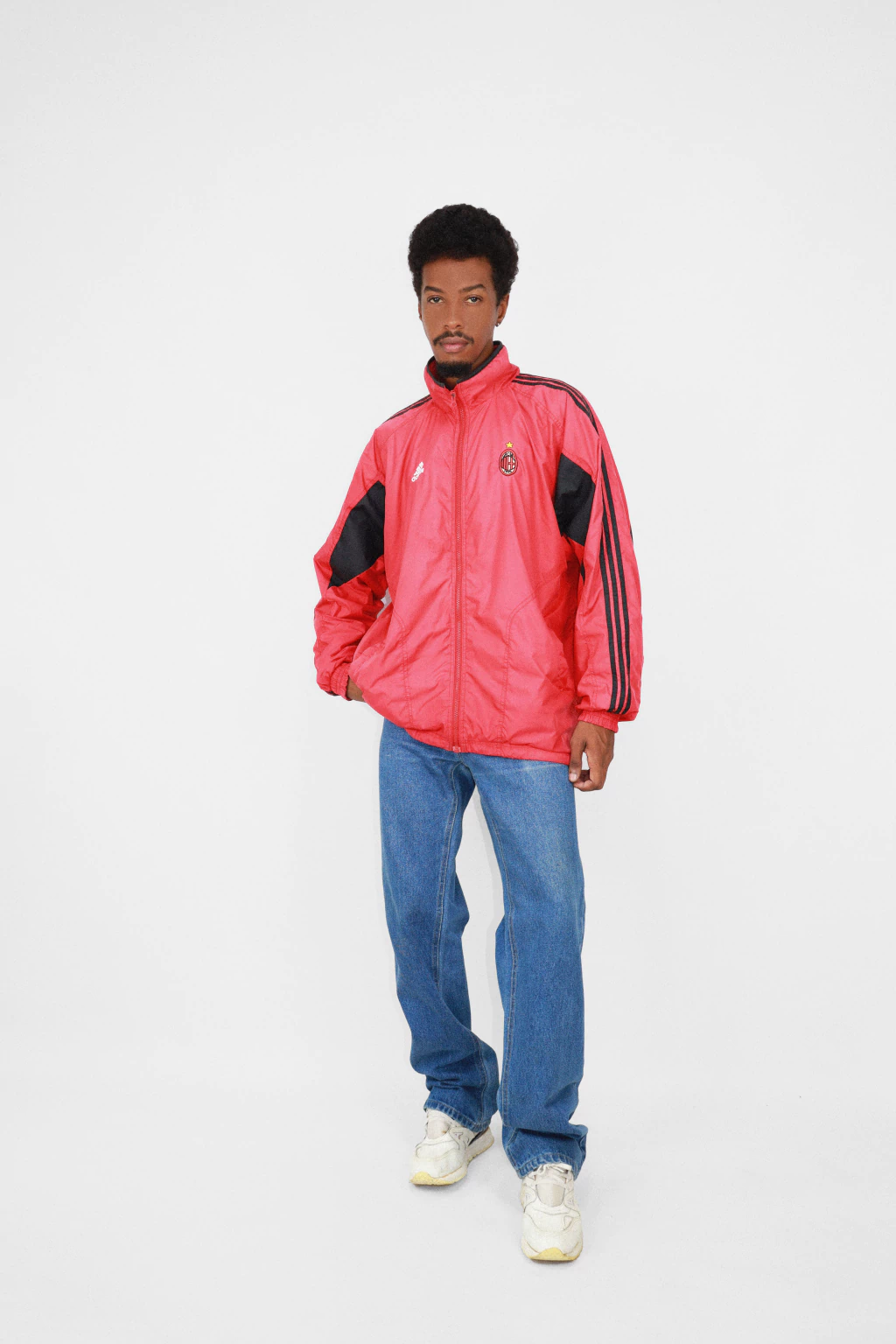 G | Corta Vento Adidas AC Milan Vintage