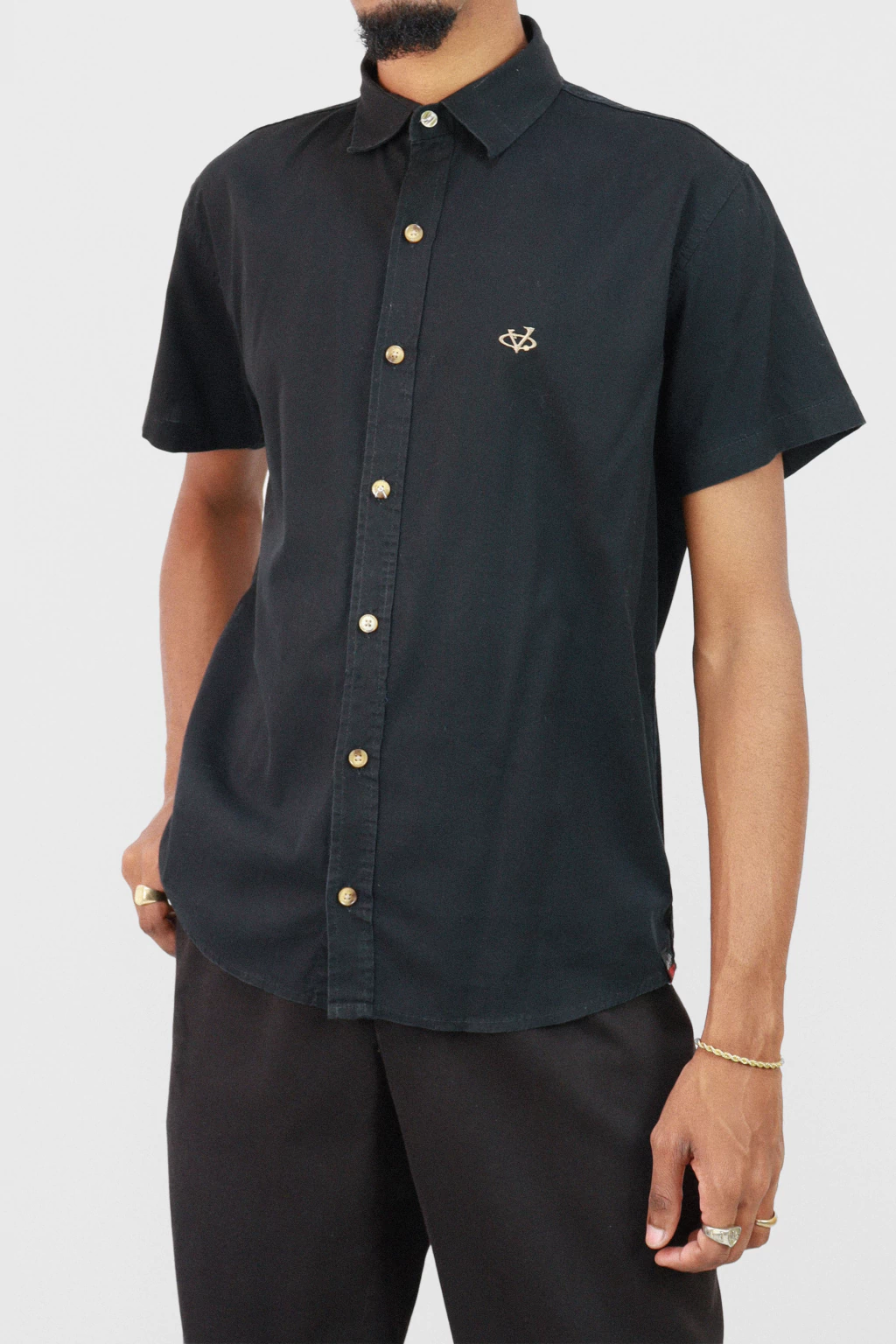 Camisa Preta Quebra Vento