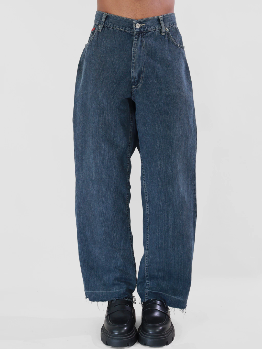 46/48 | Calça Jeans Preta Taco System