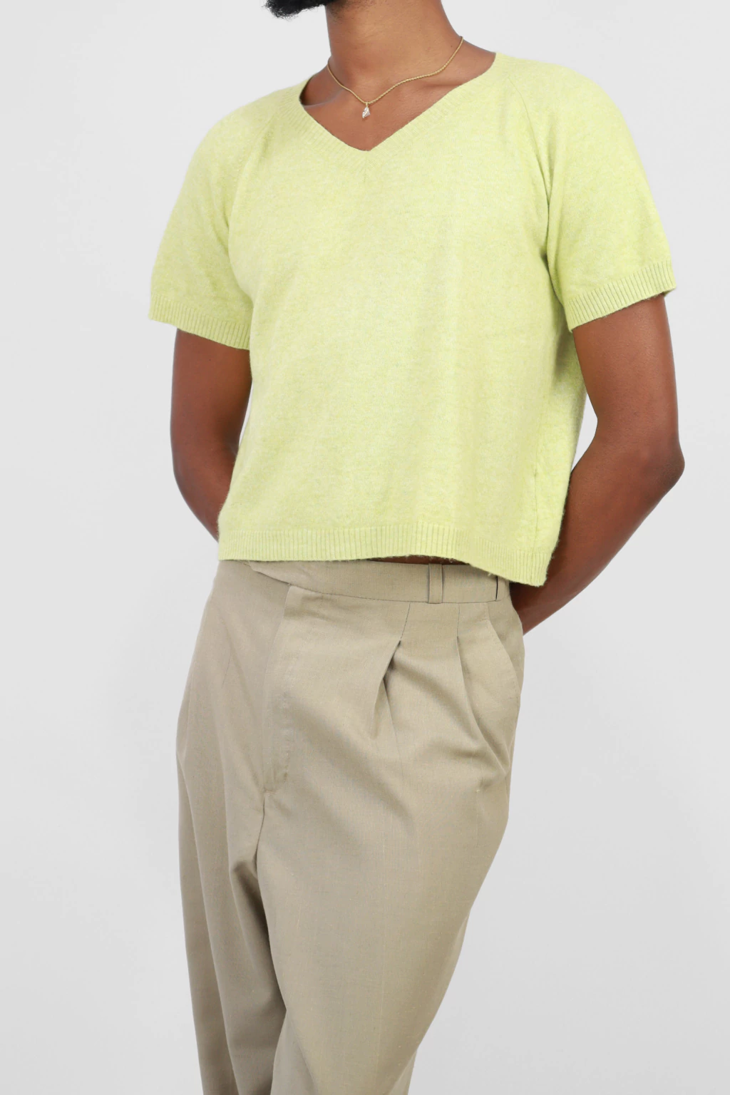 Blusa Cropped Richards Verde