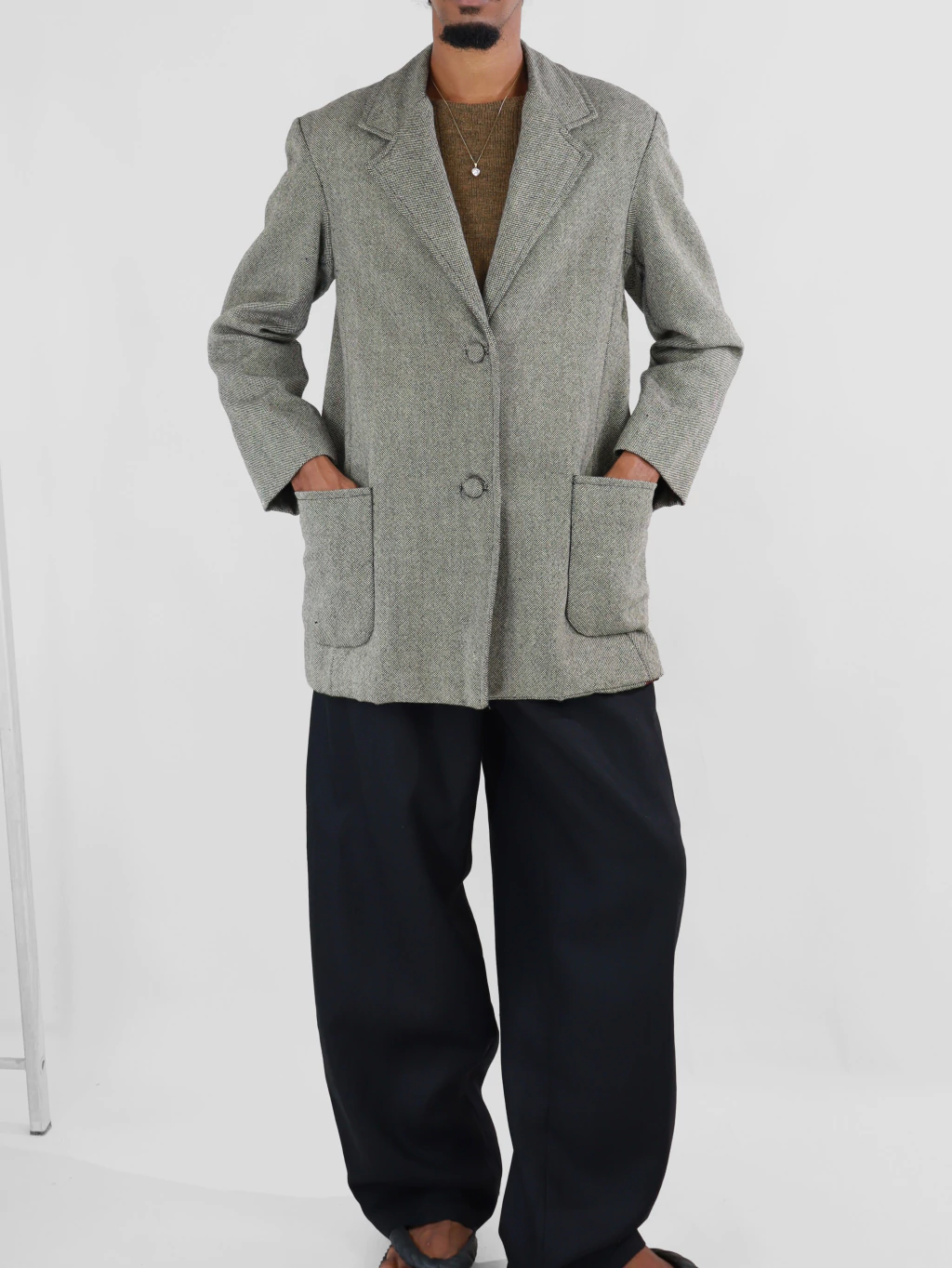 M | Blazer de Lã Vintage