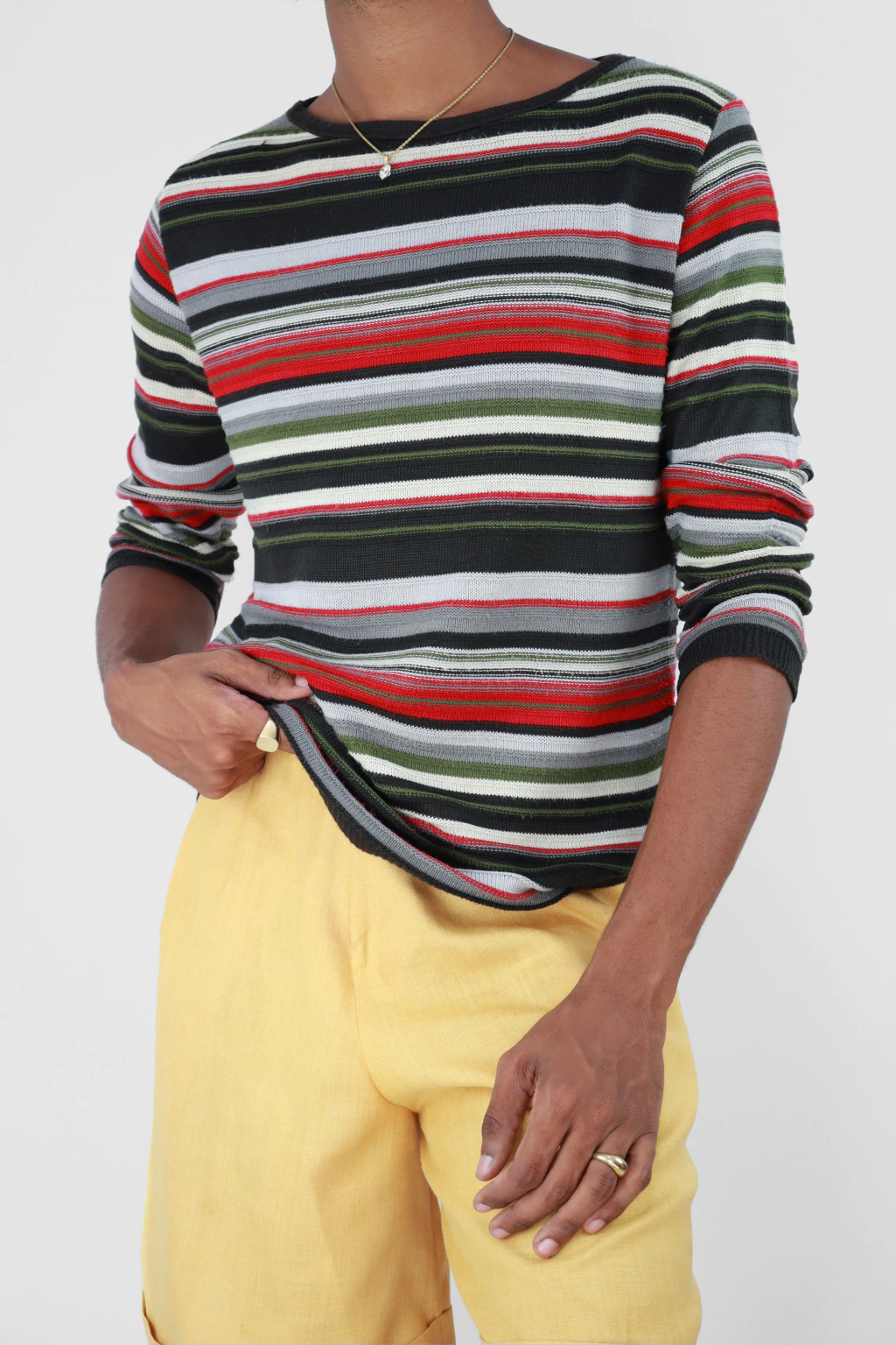P | Casaco de Tricot Colors Vintage