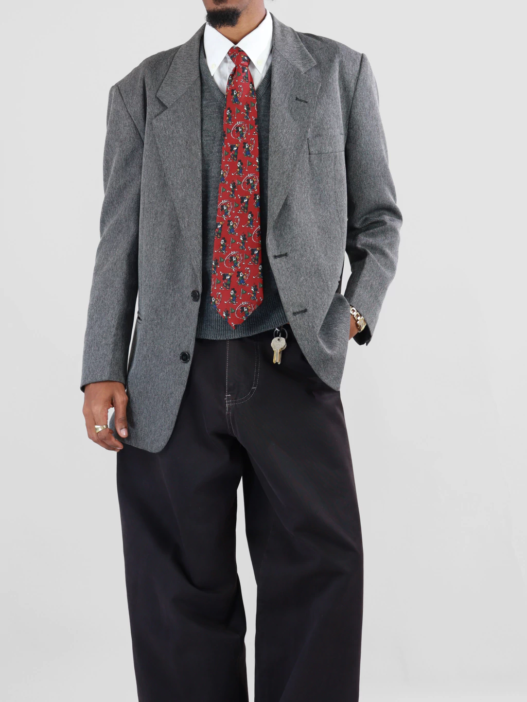 M | Blazer Scotsman Cinza