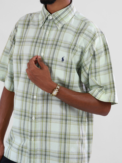 g | camisa polo ralph lauren xadrez - loja online