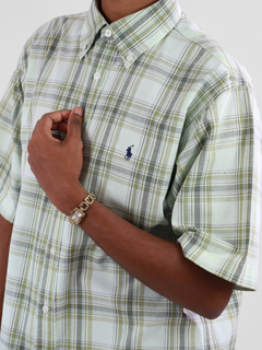 g | camisa polo ralph lauren xadrez - comprar online