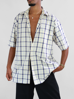 g | camisa xadrez stewart vintage