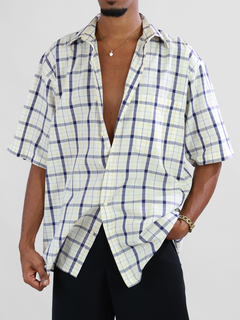 g | camisa xadrez stewart vintage