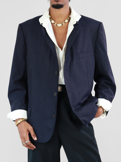 g | blazer de lã francesco smalto vintage - comprar online