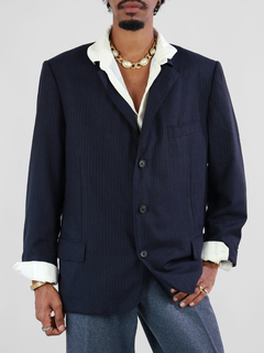 g | blazer de lã francesco smalto vintage - REFFE SHOP ッ