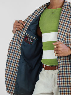 g | blazer de lã the gay blade vintage - loja online