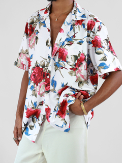 g | camisa floral macross