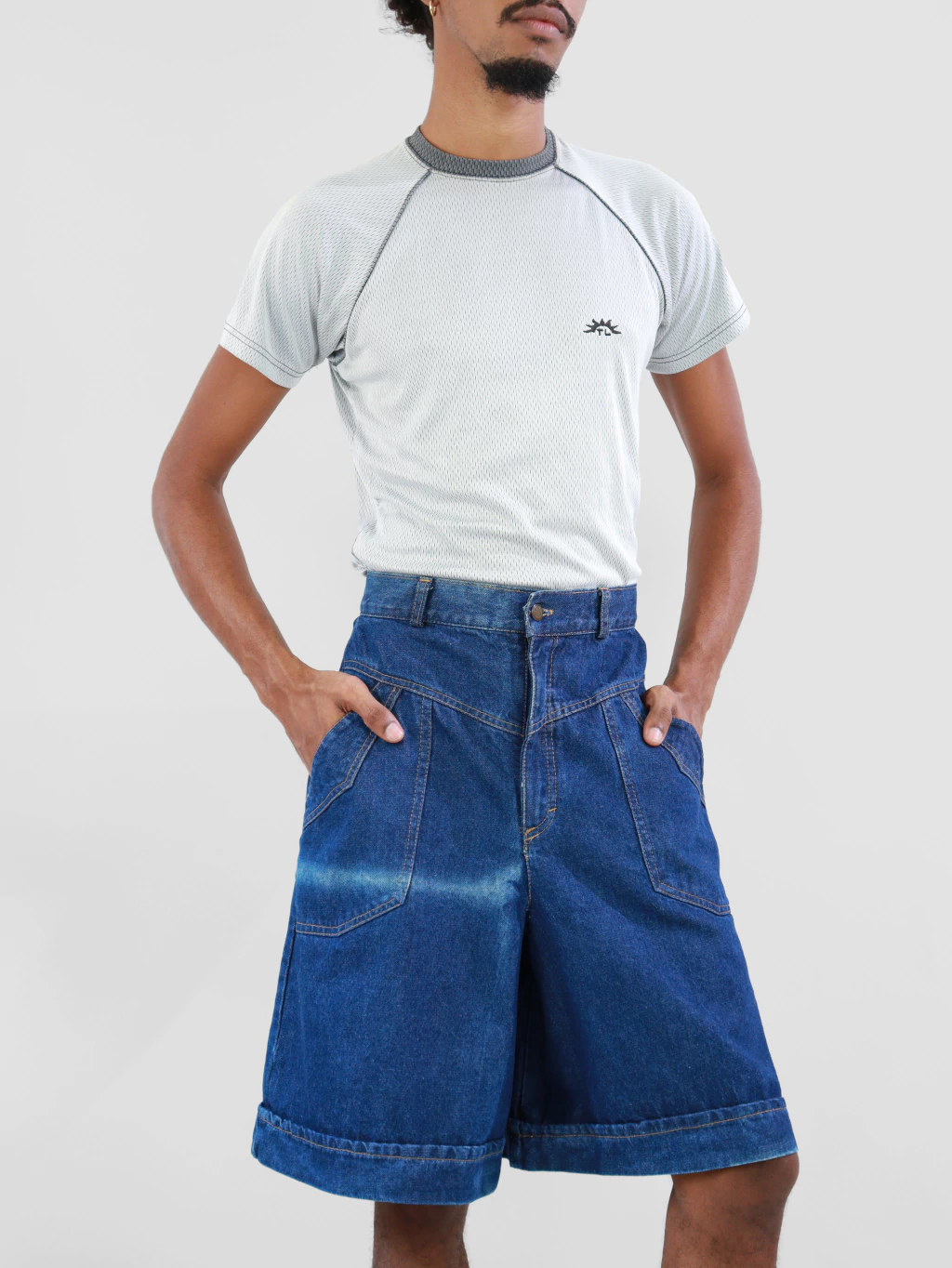 38/40 | bermuda jeans chelmar rio vintage