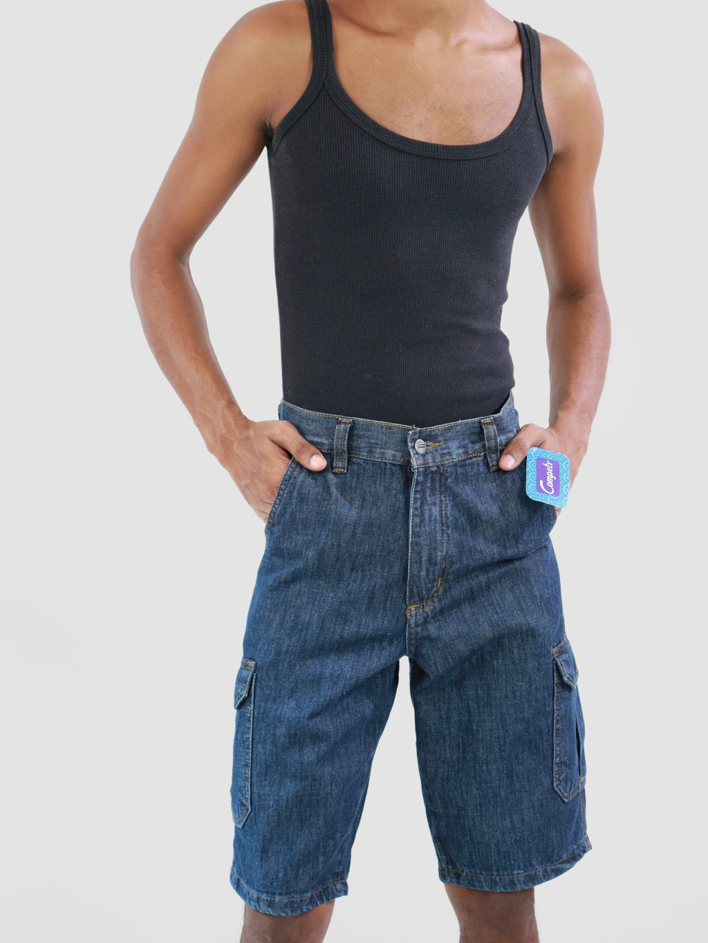 36 | bermuda jeans cargo compety rio