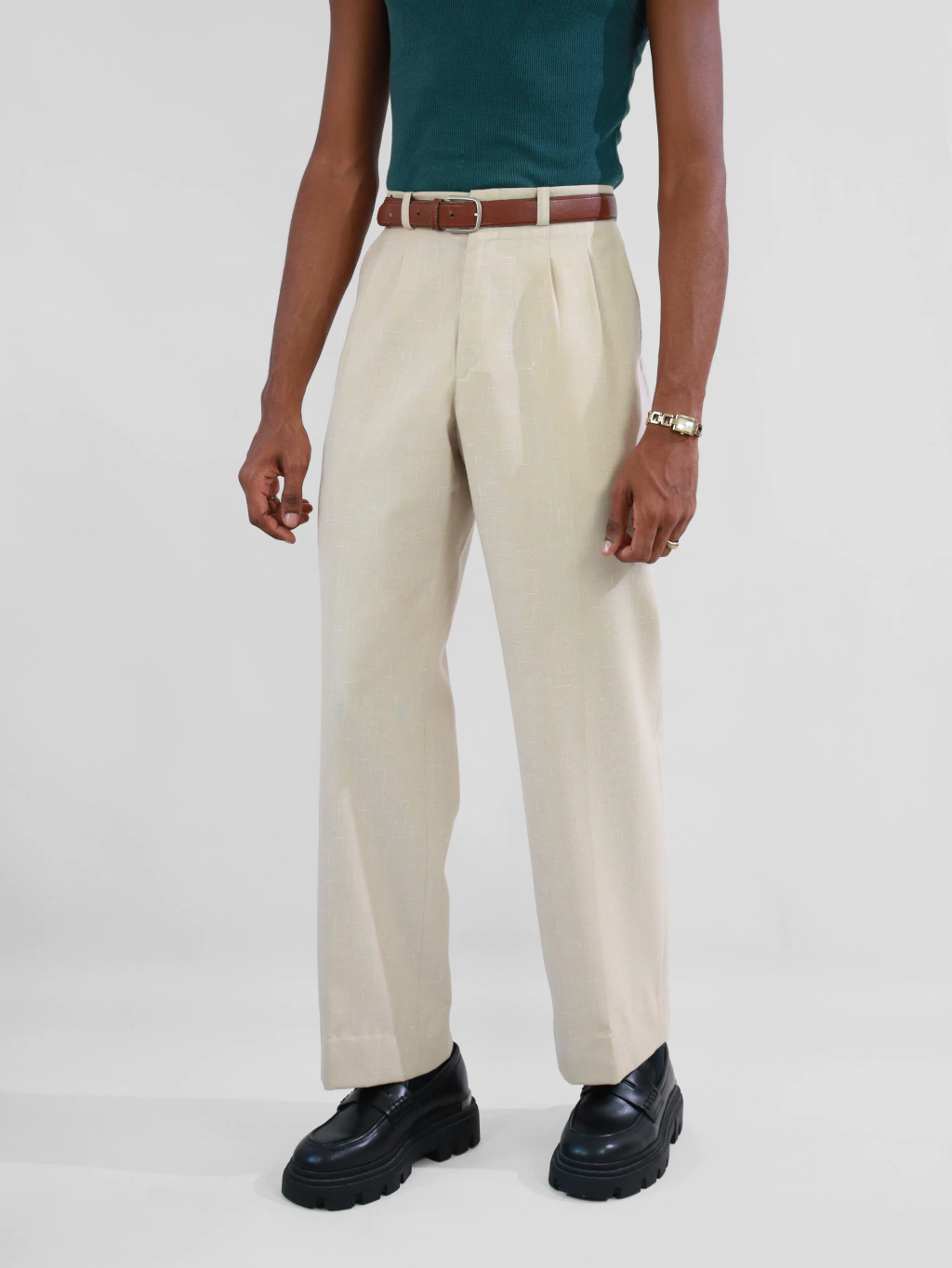 40/42 | calça alfaiataria casablanca vintage