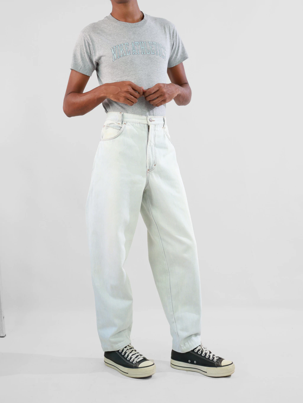 42/44 | calça jeans baggy cherne vintage 90's