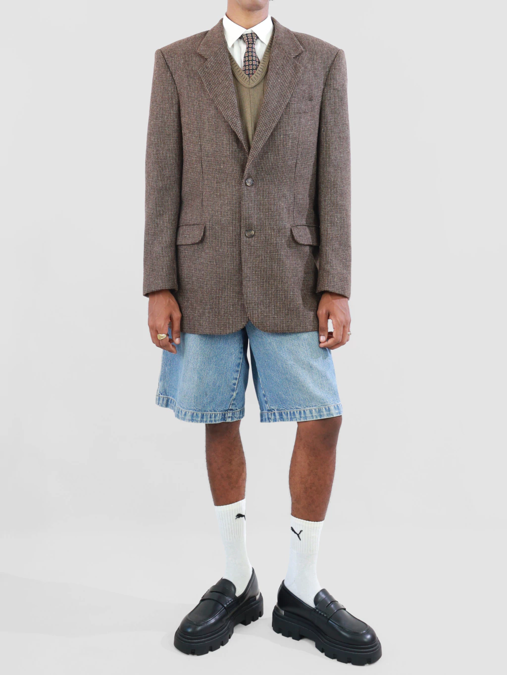 g | blazer de lã jorg vintage 90's