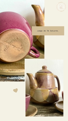 Juego de Té Saturno Madhu by Muk en internet