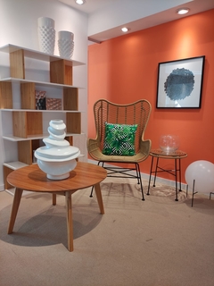 Ánfora De Mesa Blanca - comprar online