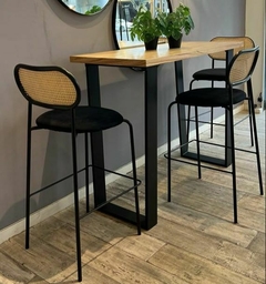 Banqueta Wagner Asiento Blanco - comprar online