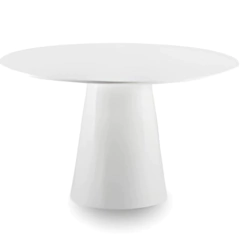 Mesa Comedor Hiroyima Blanca Para Exterior