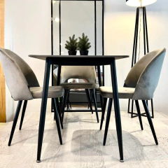 Mesa Comedor Parma Símil Mármol 120x70CM