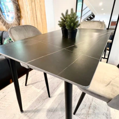Mesa Comedor Parma Símil Mármol 120x70CM en internet