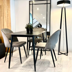 Mesa Comedor Parma Símil Mármol 120x70CM en internet