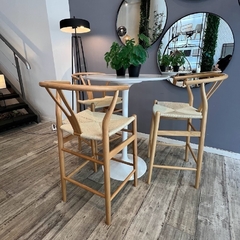 Banqueta Wishbone Natural - Muebles de diseño | Gift Collection