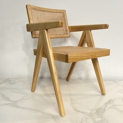 Set x2 Sillón Esterilla Pierre Jeanneret Natural - comprar online