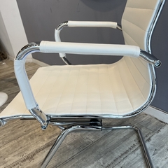 Sillón Aluminium Fijo Blanco - comprar online