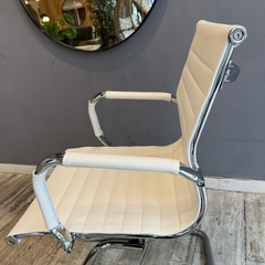 Sillón Aluminium Fijo Blanco en internet