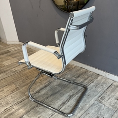Sillón Aluminium Fijo Blanco - Muebles de diseño | Gift Collection