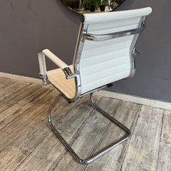 Sillón Aluminium Fijo Blanco - tienda online