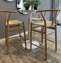 Banqueta Wishbone Natural - tienda online