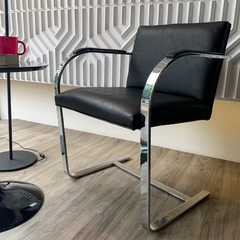 Sillón Berno Ecocuero Negro - comprar online