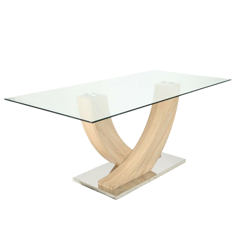 Mesa Comedor Vidrio Foggia 200x90cms - comprar online