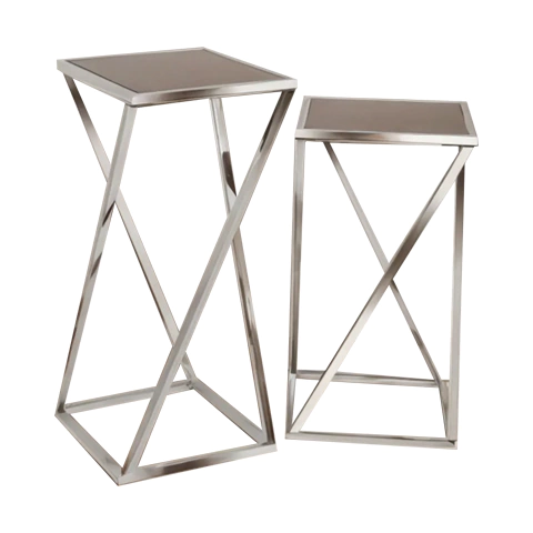 Set x2 Mesas Auxiliares Vittorio - comprar online