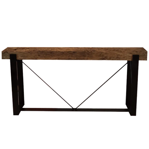 Consola Recibidor Tronco Quebracho 133x24x78h - comprar online