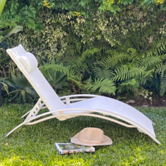 Imagen de Set x2 Reposera Florida Blanca
