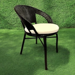 Set Nepal Para Exterior Negro y Natural - Muebles de diseño | Gift Collection