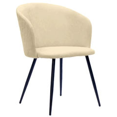 Sillón Mawi Pana Beige Pata Negra (ÚLTIMAS DOS UNIDADES)