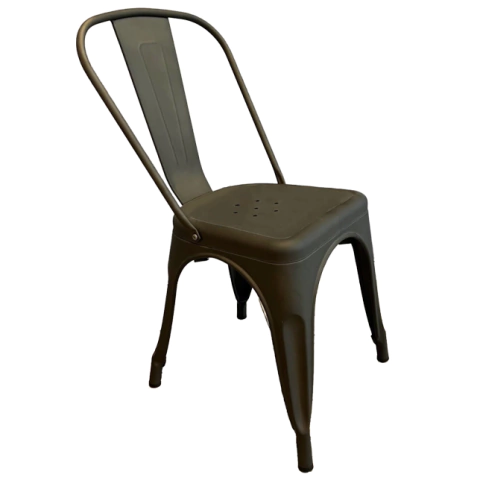 Silla Tolix Gris Opaco - comprar online