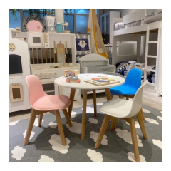 Silla Tulip Kid Blanca en internet