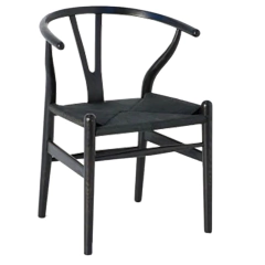 Silla Wishbone Negra