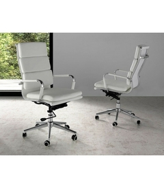 Imagen de Sillón Aluminium Soft Pad Alto Blanco