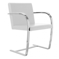 Sillón Berno Ecocuero Blanco