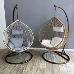 Sillón Colgante Hamaca De Pie Odin Gris Claro Alm Gris Chico - comprar online
