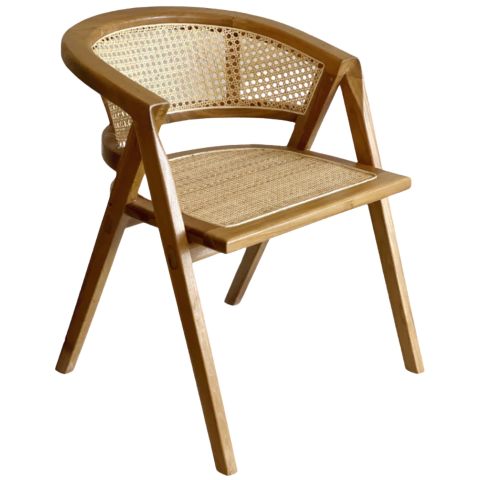 Sillón Roger Esterilla Ratán Sintético - comprar online